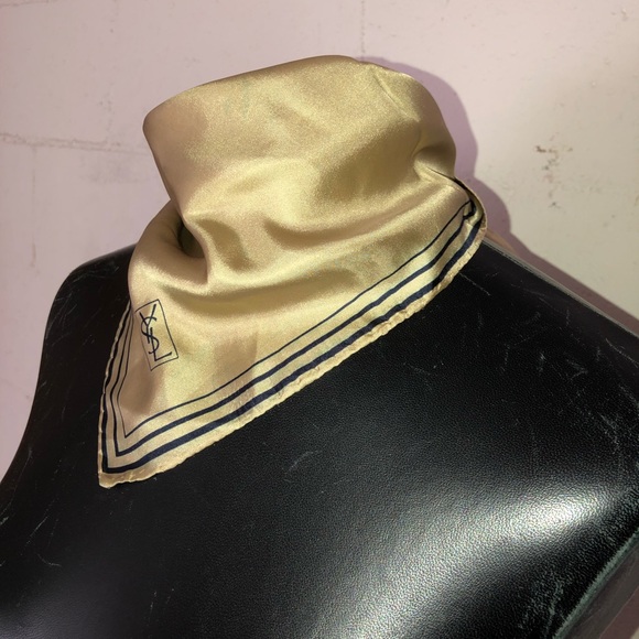 Vintage YSL Silk Scarf - Picture 4 of 7